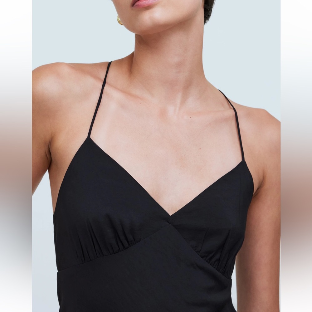 Madewell The Layton Midi Slip Dress Size 10 - Picture 2 of 7
